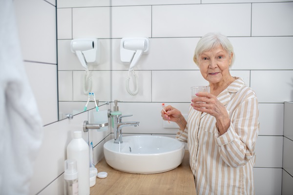 Salle de bain pour personnes âgées